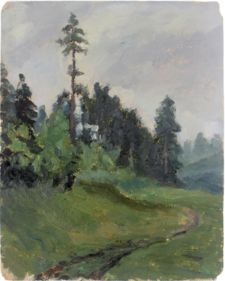 Старостин Алексей Михайлович. Летний пейзаж 